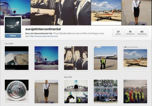 #eurojetintercontinental Launches an Instagram Page