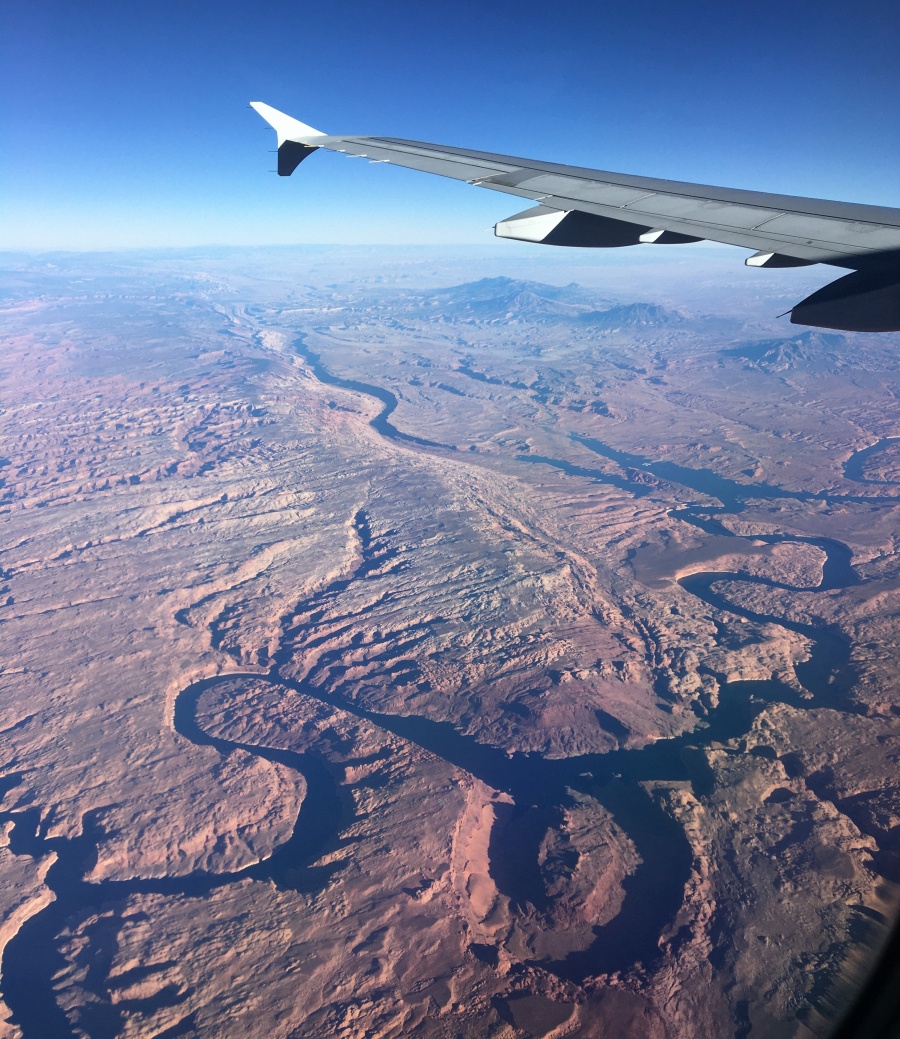 Avgeeks usually have an entire gallery of airplane window view pictures in their phones.